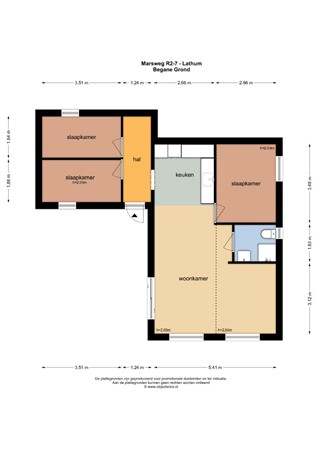 Plattegrond - Marsweg 2R27, 6988 BM Lathum - 139869_BG.jpg