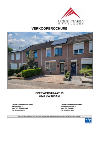 Brochure - brochure Sperwerstraat 55 Didam.pdf - Sperwerstraat 55, 6942 KW Didam