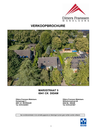 Brochure - Brochure  Marxstraat 5 Didam.pdf - Marxstraat 5, 6941 CK Didam