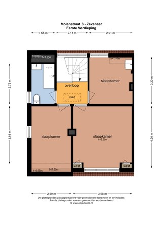 Plattegrond - Molenstraat 8, 6901 CB Zevenaar - OC_140314_EV.jpg