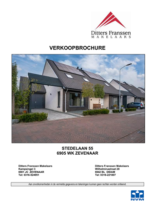 Brochure - Brochure Stedelaan 55 Zevenaar.pdf - Stedelaan 55, 6905 WK Zevenaar