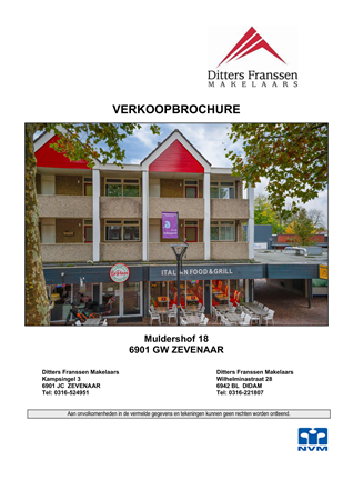 Brochure - Brochure Muldershof 18 Zevenaar.pdf - Muldershof 18, 6901 GW Zevenaar