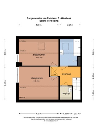 Plattegrond - Burg Van Rielstraat 5, 6987 AX Giesbeek - OC_144398_EV.jpg