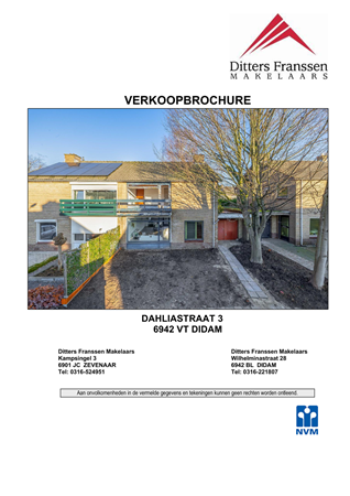 Brochure - Brochure  Dahliastraat 3 Didam.pdf - Dahliastraat 3, 6942 VT Didam