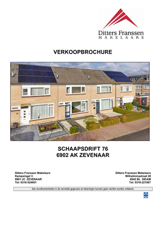 Brochure - Brochure Schaapsdrift 76, Zevenaar.pdf - Schaapsdrift 76, 6902 AK Zevenaar