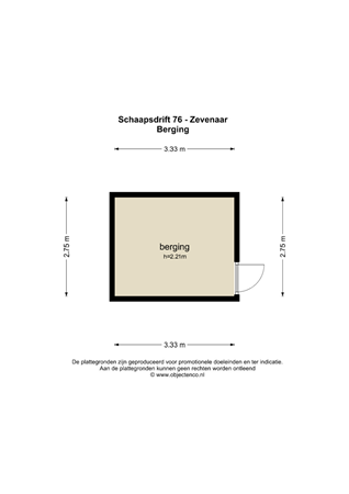 Plattegrond - Schaapsdrift 76, 6902 AK Zevenaar - OC_147626_BR.jpg