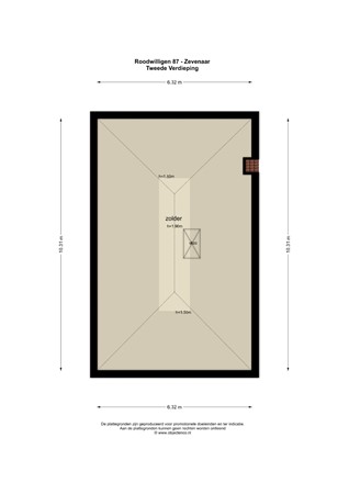 Plattegrond - Roodwilligen 87, 6903 TB Zevenaar - OC_149266_TV.jpg