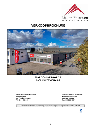 Brochure - Brochure Marconistraat 7A Zevenaar.pdf - Marconistraat 7A, 6902 PC Zevenaar