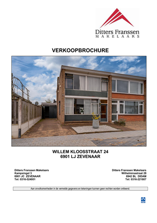 Brochure - Brochure Willem Kloosstraat 24, Zevenaar.pdf - Willem Kloosstraat 24, 6901 LJ Zevenaar