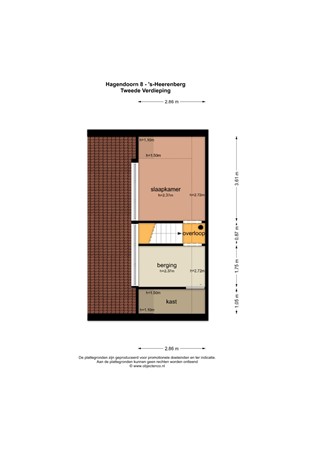Plattegrond - Hagedoorn 8, 7041 JT 's-Heerenberg - OC_152005_TV.jpg