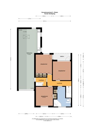 Plattegrond - Dunselmanstraat 5, 6941 CB Didam - OC_152462_EV.jpg