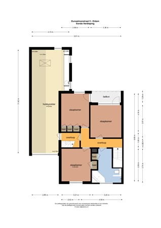 Plattegrond - Dunselmanstraat 5, 6941 CB Didam - OC_152462_EV.jpg