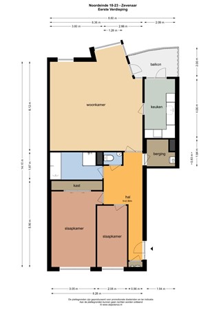 Plattegrond - Noordeinde 18-23, 6901 EB Zevenaar - OC_151048_EV.jpg