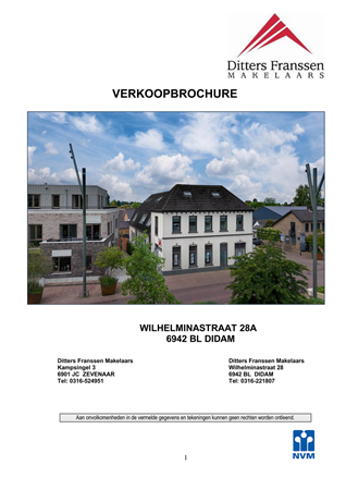 Brochure - Brochure  Wilhelminastraat 28A  Didam.pdf - Wilhelminastraat 28A, 6942 BL Didam