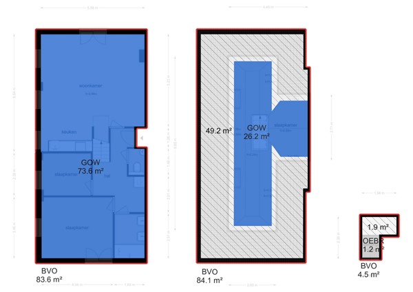 Plattegrond - Wilhelminastraat 28A, 6942 BL Didam - 153761_NEN.jpg
