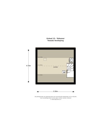 Plattegrond - Erdwal 15, 6916 LD Tolkamer - 44493_TV.jpg
