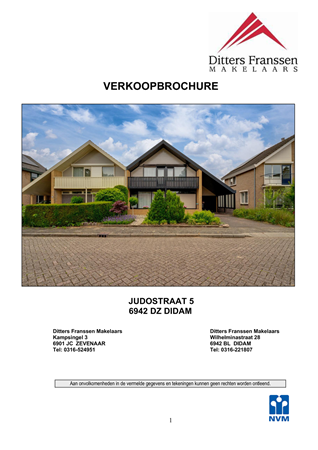 Brochure - Brochure  Judostraat 5 Didam.pdf - Judostraat 5, 6942 DZ Didam
