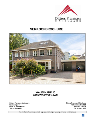 Brochure - Brochure Walenkamp 10 Zevenaar.pdf - Walenkamp 10, 6903 WG Zevenaar