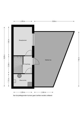 Floorplan - Vuurvlinder 28, 8607 HK Sneek