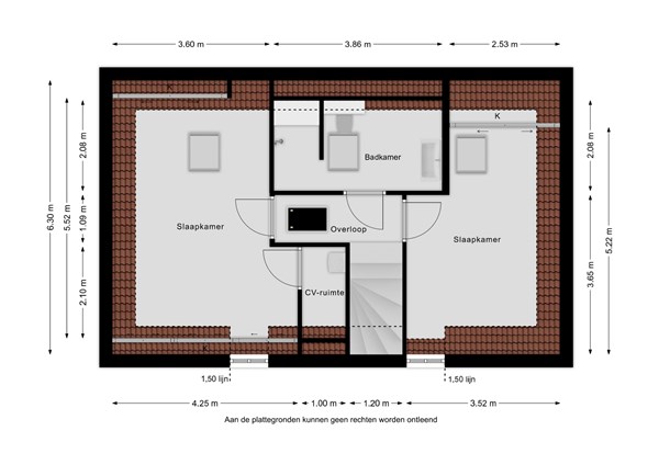 Floorplan - Kooireed 5, 8756 JN Piaam