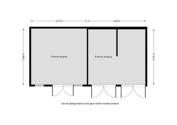 Floorplan - Kooireed 5, 8756 JN Piaam