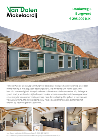 Brochure preview - Doniaweg 6, 8742 KS BURGWERD (1)