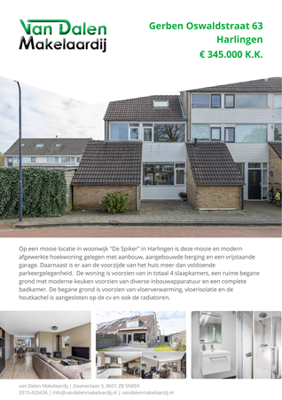 Brochure preview - Gerben Oswaldstraat 63, 8861 TW HARLINGEN (1)