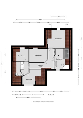 Floorplan - Polle 26, 8822 VE Arum