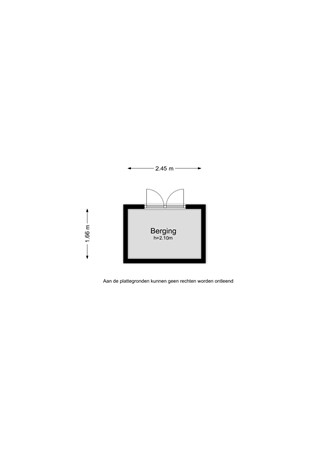 Floorplan - Ambachtsschoolstraat 11, 8861 HA Harlingen