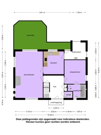 Floorplan - Hegeterp 26, 8831 XT Winsum