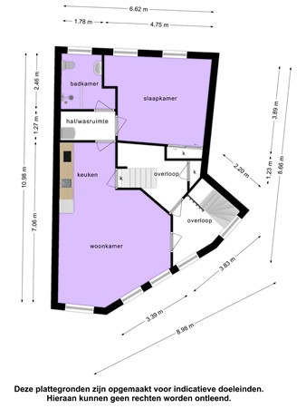 Floorplan - Brouwerstraat 1, 8356 DV Blokzijl