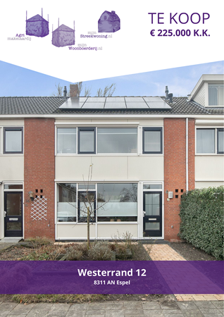 Brochure preview - Westerrand 12, 8311 AN ESPEL (2)