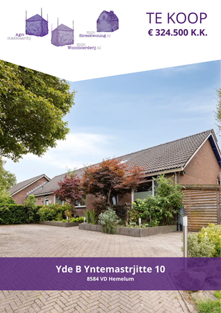 Brochure preview - Yde B Yntemastrjitte 10, 8584 VD HEMELUM (1)