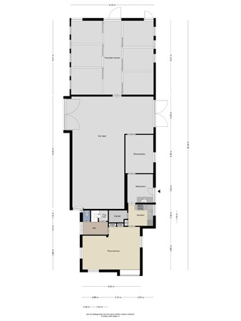 Floorplan - Pilotenweg 29-2, 8311 PK Espel
