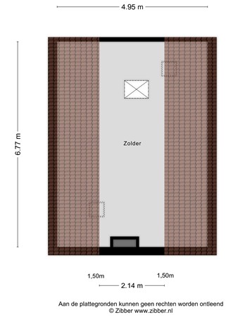 Floorplan - Pilotenweg 29-2, 8311 PK Espel