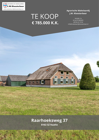 Brochure preview - Raarhoeksweg 37, 8102 SZ RAALTE (1)