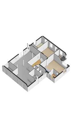 Floorplan - Lage Valkseweg 45, 6733 GB Wekerom