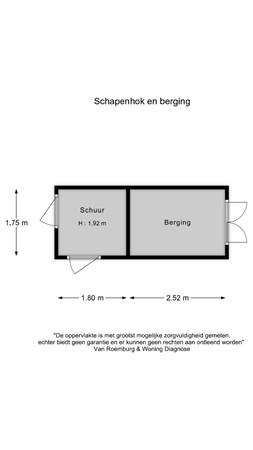 Floorplan - Lage Valkseweg 45, 6733 GB Wekerom