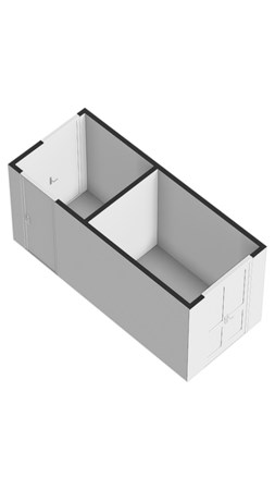 Floorplan - Lage Valkseweg 45, 6733 GB Wekerom