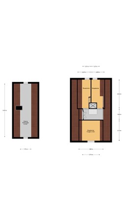 Floorplan - Stenenkamerseweg 37, 3882 NE Putten