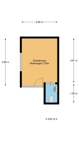 Floorplan - Stenenkamerseweg 37, 3882 NE Putten