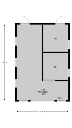 Floorplan - Stenenkamerseweg 37, 3882 NE Putten