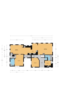 Floorplan - Stenenkamerseweg 37, 3882 NE Putten