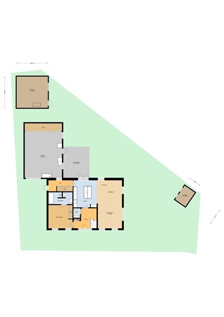 Floorplan - De Houtwal 4, 6733 AP Wekerom