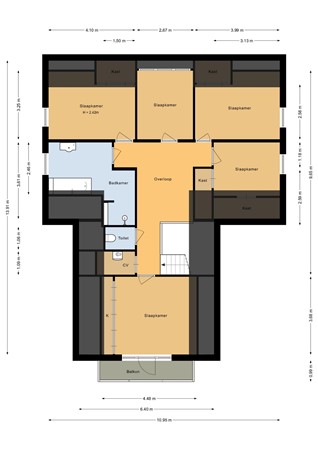 Floorplan - Stroeërweg 16, 3776 MJ Stroe