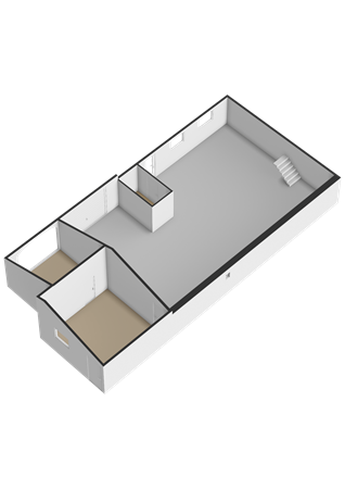 Floorplan - Stroeërweg 16, 3776 MJ Stroe