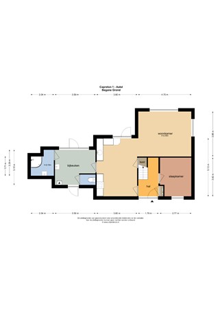 Floorplan - Capreton 1, 5308 NT Aalst