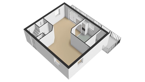 Floorplan - Maasdijk 18, 4284 VA Rijswijk