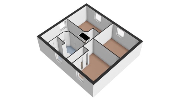 Floorplan - Maasdijk 18, 4284 VA Rijswijk