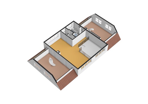 Floorplan - Hoekje 2, 4286 LN Almkerk